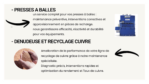 Presses à Balles & Dénudeuse Cuivre